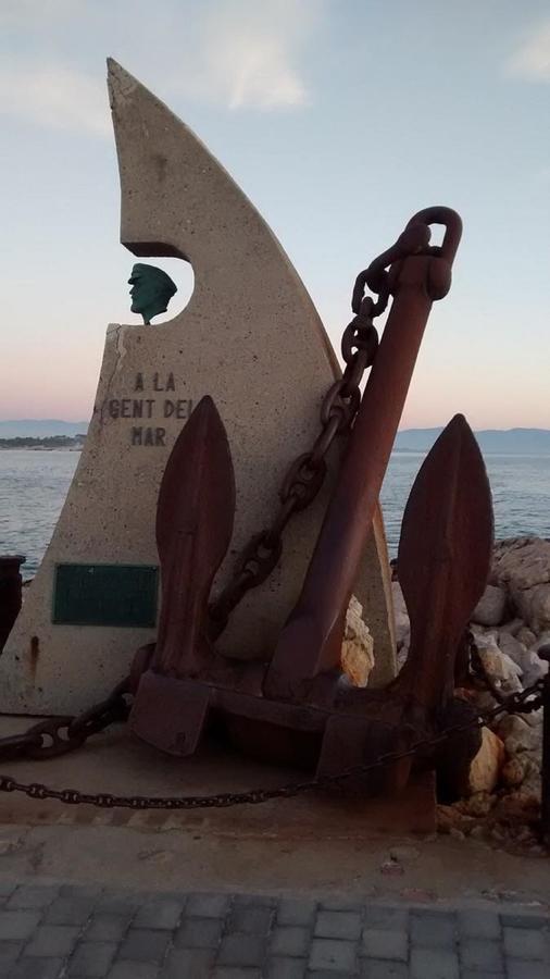 Appartamento Mar Blau L' Escala Esterno foto